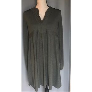 🛍️ Joie California green cotton tie back dress